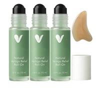 2025 New Vertisooth Anti-Dizzy Roll-On, Vertisoothe Roll-On Antimareos, Fast-Acting Essential Oils, Natural Ingredients Can Quickly Relieve Dizziness, Rebalance Your Body Naturally (3pcs)