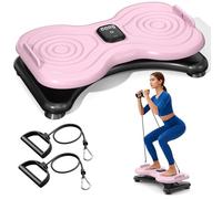 2025 New Waist Twisting Fitness Tool,Waist Twister Machine Exercise with LCD Display, Ab Twister Board for Slim Waist &Core Ab Exercise,Home Gym Equipment for Women Men Belly Fat Pink