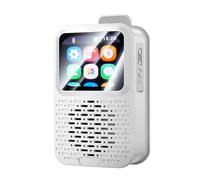 2025 New Wearable Waterproof Bluetooth Speaker with Touch Screen, Powerful Bass Subwoofer Portable Speaker Multifunctional Magnetic Clip for Work, Riding, Golf, Outdoor, Hiking, Travel