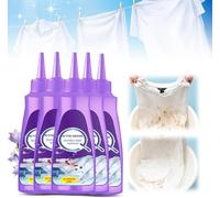 2025 New White Shirt Garment Stubborn Stain Cleaner Oil Remover, Stain Remover for Clothes, Active Enzyme Laundry Clothing Stain Remover Collar Stain Removal Spray (5)