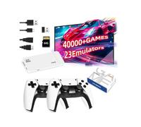 2025 New Wireless Retro Game Console Stick,M15 Retro Game Stick Built-in 40,000 Games 23 Emulators,4K HDMI Output and 2.4GHz Wireless Controller,Retro Game Console,Plug and Play TV Video Games