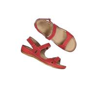 2025 New Women'S Orthopedic Wedge Sandals With Adjustable Ankle Strap Open Toe Soft Straps Comfortable Summer Wide Cushion Walk Anti-Slip Platform Arch Support Sandals（A,Red,5）