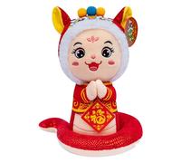 2025 New Year Decorations Toys Chinese Zodiac Year Of The For Kids (Red, C)