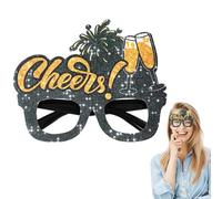 2025 New Year Glasses - Creative Costume Glasses, Funny Glasses for Adults, Party Glasses for Adults - New Year Glasses, Glittering Glasses, Decoration, Creative Costume Glasses for Men and Women