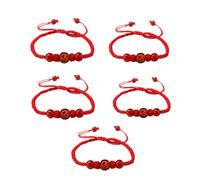 2025 New Year of Snake Red String Bracelet, Chinese Bracelet Handmade Woven Red String Red Agate Beads Bracelet, Chinese Animal Good Luck Bracelet Feng Shui Red Rope Bracelet, Gifts for Women Men