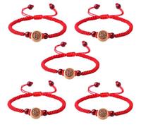2025 New Year of Snake Red String Bracelet, Chinese Bracelet Handmade Woven Red String Red Agate Beads Bracelet, Chinese Animal Good Luck Bracelet Feng Shui Red Rope Bracelets, Gifts for Women Men