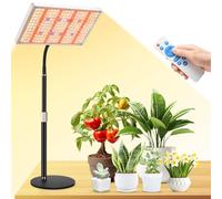 2025 Newest LED Grow Lights Full Spectrum Desk Grow Lamp Dimmable with Remote Control for Greenhouse and Indoor Plant Veg and Flower Growing [Tabletop]