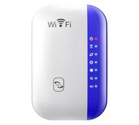 2025 Newest WiFi Booster - WiFi Extender Booster, Wireless Internet Repeater,Long Range Amplifier with Ethernet Port, Quick Setup, Home Wireless Signal Booste,Covers Up to 3650 Sq.ft (Blue)