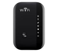 2025 Newest WiFi Booster - WiFi Extender Booster, Wireless Internet Repeater,Long Range Amplifier with Ethernet Port, Quick Setup, Home Wireless Signal Booste,Covers Up to 3650 Sq.ft (Black)