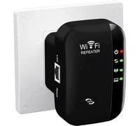 2025 Newest WiFi Booster, WiFi Extender, WiFi Repeater, Covers Up to 3650 Sq.ft and 45 Devices, Internet Booster - with Ethernet Port, Quick Setup, Home Wireless Signal Booster, UK plug
