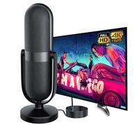2025 Next-Generation Digital TV Antenna | Indoor HD Reception with 1200+ Mile Range | Built-in Signal Amplifier | 8K/4K/1080p Compatible | Premium 18ft Cable