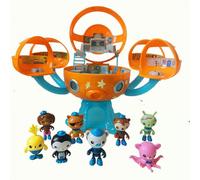 2025 Octonauts Octopod Castle Adventure Playset, 8Pcs Action Figures with Barnacles, Peso, Kwazii, Dashi, Tweak