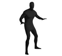 2025 Orange Jumpsuit Costume Adult Yellow Mustache and Eyebrows Jumpsuit Full Body Open Face Bodysuit Cosplay for Men Halloween Costumes Orange Costume the the Morph Suit Body