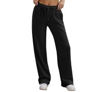 2025 Palazzo Pants Women High Waist Casual Straight Solid Color Loose Classic Chic And Elegant Everyday Going Up Pants For Autumn And Winter