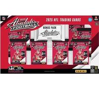 2025 Panini Absolute Football Trading Card Bundle Box; 8 Packs Per Box and 1 Bonus Pack