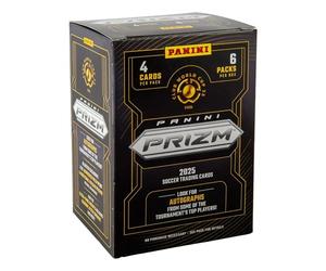 2025 Panini Prizm Club World Cup Soccer Blaster Box - FIFA Trading Cards - Includes Blaster-Exclusive Prizms, Rookies & Inserts - Official Panini Retail Set