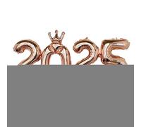 2025 Parties Balloons | 2025 Number Balloons Decorations for New Year - New Year Numbers Balloon for Wedding, Birthday Parties, Holiday, Celebration
