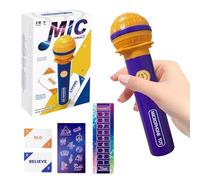 2025 Party Karaoke Game, Grab That Mic Game, Drop The Mic Game, with 125 Song Cards, Music Accessories, Popular Games for Family, Friends Party, 2-10 Players, Game Gifts for Night, Birthdays