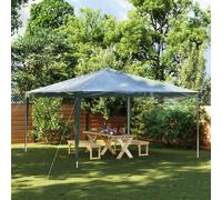 vidaXL Party Tent 4m Blue Outdoor Garden Canopy Gazebo Pavilions Marquees