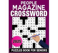2025 People Magazine Crossword Puzzles Book For Seniors: Puzzles Designed to Keep Your Mind Active