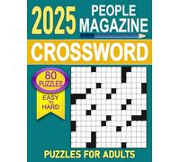 2025 People Magazine Crossword Puzzles For Adults: Engage with Historical Figures, Celebrities, and More in Every Challenge