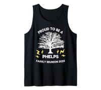 2025 Phelps Family Reunion Gathering Family Tree Matching Tank Top