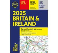2025 Philip's Road Atlas Britain and Ireland: (A4 Paperback) (Philip's Road Atlases)
