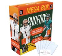 2025 Phoenix Football NFL Mega Pack(s)/Box Trading Cards + Toploader(s) and StreetCards Magnet! (Box + 6 Toploaders)