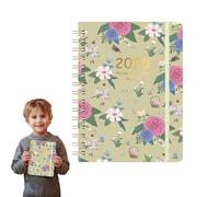 2025 Planner, 2025 Weekly Monthly Planner, Double Wire Bound Notebook, Distance Learning Family Organizer, School Supplies 2025 Weekly Monthly Planner for Adult ki