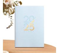 2025 Planner -Academic Diary 2025 Day to Page A5 Planner | A5 Workbook Organizer Notebook, Monthly Weekly Tracking Memorial and Planning Book, 8x6 Inch