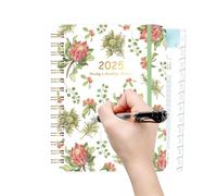 2025 Planner - Project Planner Plant Cover - Weekly and Monthly Planner, Daily Agenda Planner Notebook, Schedule Planner for Working