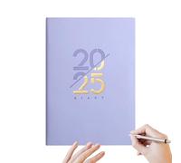 2025 Planner - Weekly Monthly Calendar, A5 Workbook Organizer Notebook, Weekly Monthly Tracking and Planning Book, 8" x 6"