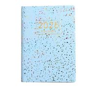 2025 Planner - Weekly Monthly Planner, Daily Do List Planner | A7 English Design Note, Goal Setting with Laser Colorful Cover, Portable Pocket Planner for Task Management PR