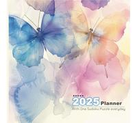 2025 Planner with One Sudoku Puzzle Everyday: 365 days of Sudoku