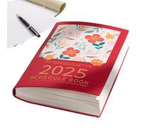 2025 Planners For Women, Daily Planner 2025 | Annual Planner Meeting Notebook With Painting Pattern | Weekly Planner 2025, Daily Notebook For Family, The