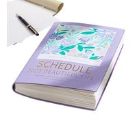 2025 Planners for Women, Daily Planner 2025 | Painting Design Meeting Notebook Daily Planner | 2025 Weekly Notebook for Family, Friends and Family