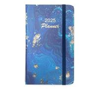 2025 Pocket Planner,January 2025-December 2025,Weekly and Monthly Academic Schedule Planner,3.62"x6.18",with Flexible Elastic Band,Thickened hard Cover,Improving Time Management Skill