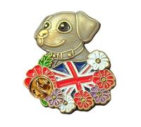 2025 Poppy Badge Pins Animal Dog Union Jack Flag Remembrance Day Union Jack Flag Brooch