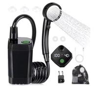 2025 Portable Camping Shower, USB Rechargeable Outdoor Electric Shower, Handheld Water Pump with Hose, for Camping, Hiking, Beach, Car Washing, Traveling, Pet Cleaning, RV