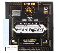 2025 Prizm Club World Cup Soccer Mega Box with 60 Trading Cards + 6 Toploaders + StreetCards Magnet!