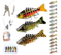 2025 Probero Fishing Gear - Bionic Swimming Bait, Probero Bionic Fishing Bait, Probero Bionic Fishing Lures That Swim by Itself, Suitable for All Kinds of Fishing Waters(N+O+P)