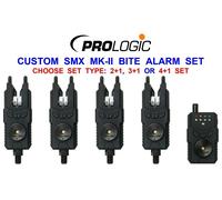 2025 PROLOGIC CUSTOM SMX MKII BITE ALARM SET+CARRY CASE 2+1 3+1 4+1 CARP ROD POD