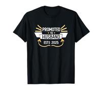 2025 Promoted to Husband Soon to Be Married Fiance Wedding T-Shirt