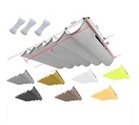 2025 Rectangular Sun Shade Sail Waterproof Shade Cloth for Patio Garden Pergola Outdoor Use 5x9M Grey Canopy for Lawn and Greenhouse