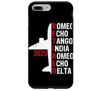 2025 Retired Romeo Echo Tango India Romeo Echo Delta Case for iPhone 7 Plus/8 Plus