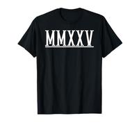 2025 Roman Numerals MMXXIII Year 2025 Numeral T-Shirt