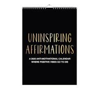 2025 Satirical Calendar - A Daily Dose of Humor to Brighten Your Year and Bring Laughter Into Every Day (Black, 28X21X0.5cm)