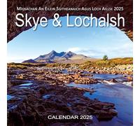 2025 Scotland Calendar: Skye & Lochalsh - Square Wall Calendar - Month to view - 12 Months