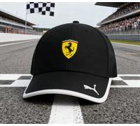 2025 Scuderia Ferrari F1 PUMA Timeless Black Baseball Cap - Official Merch Key