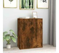 Sideboard Smoked Oak 60x30x75 cm Engineered Wood